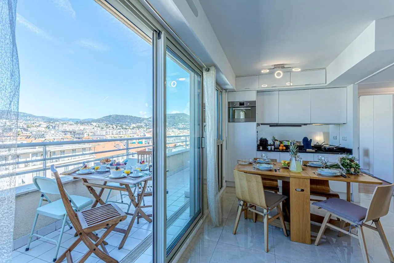 Apartment Palais Med - Palais Mediterraneen - Panoramic View Nice France